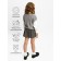 Vest for girl Knit, height 122 cm, gray color
