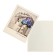 Mini-postcard "with all my heart!" Flowers in the box, 9 x 10.5 cm