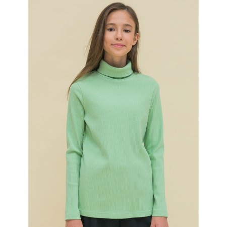 Jumper for girls, height 98 cm, olive color-1