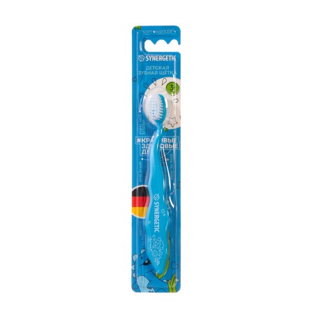 Synergetic Comfort Delab toothbrush, blue, soft
