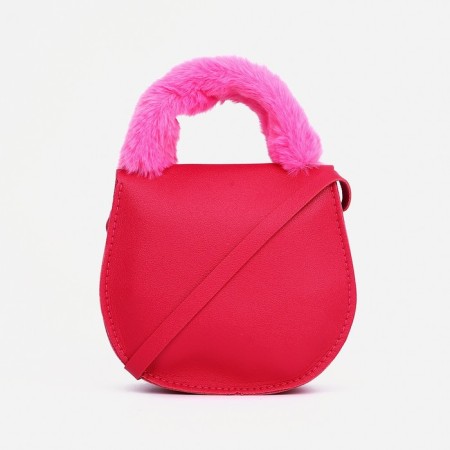 Baby bag on fasting, raspberry color-1