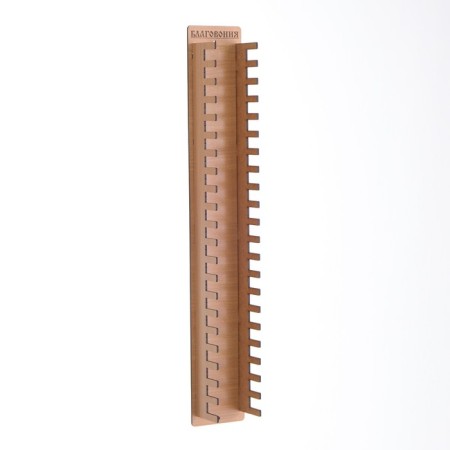Stand for incense "Four Graduates", 57x10x6 cm, 21/42 places