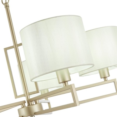 Suspended EVOLUCE lamp. Sle105803-05. Danae. 5x40 watts, E14, 68.5x68.5x37 cm, matte gold color-8