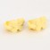 Miniature puppet "dinosaurus", set 2 pcs., Size 1 pc. - 3 × 5.5 × 2 cm, yellow color