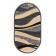 Mokko carpet, oval, 60x110 cm, jute