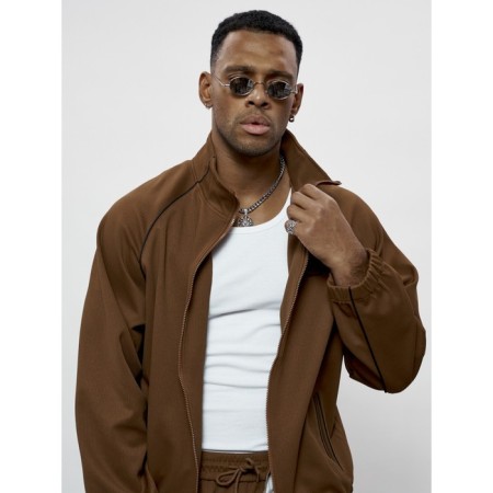 Sports suit men's, size 52, brown color-14