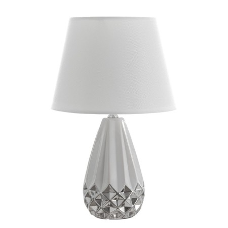 Table lamp "Florence" E14 40W Belo-chromium 22.5x22.5x35 cm Risalux-6