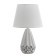 Table lamp "Florence" E14 40W Belo-chromium 22.5x22.5x35 cm Risalux