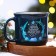 New Year's ceramic mug “Dreams will surely come true”, 450 ml, blue color