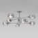 Ceiling chandelier with glass plafones ARCADA, 60W, E14, 80x80x34.5 cm