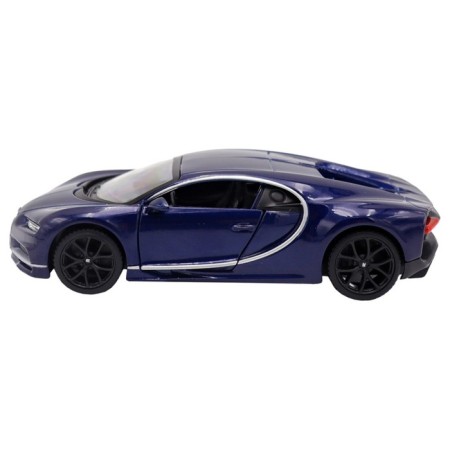 BBURAGO Bugatti Chiron, Die-Cast, 1:32, Dark blue color-4