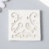 Mold Silicon "Plant Patterns" 5 items 0.5x5.6x5.6 cm