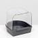 Bird swimmer, 145 x 136 x 140, silver