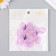 Decor for creativity Textile embroidery "Lilac butterfly" 4.7x5.5 cm