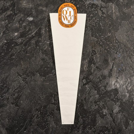 Packet-cone for flowers, "flowers", craft, 12.5x4x40 cm-2