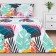 Bed linen "Ethel" duet Solored Tropics 143*215 cm - 2 pcs, 240*220 cm, 70*70 cm -2 pcs