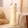 Soft toy "cat", 50 cm, light gray color