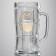 Glass glass beer "Real Man", 500 ml