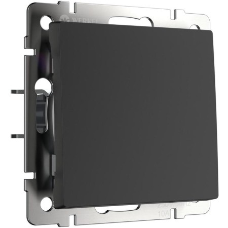 Single-valve switch WL08-SW-1G, black color-1