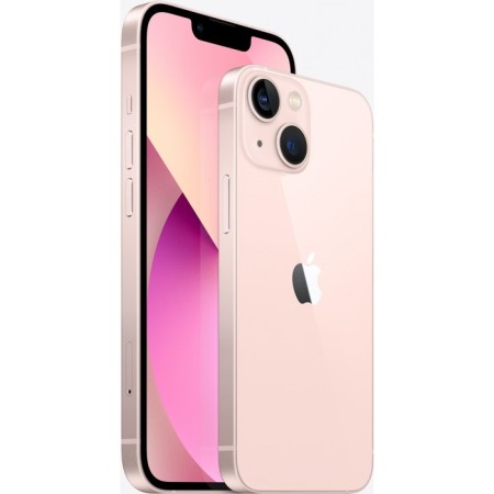 Smartphone Apple A2482 iPhone 13 256GB 4GB Pink Monoblock 3G 1SIM 6.1 "1170x2532 iOS 17 12MPIX 80-2