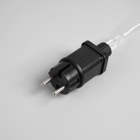Garland "thread" 200 m Rosa, IP44, silver thread, 2000 LED, glow of multi, 36 V-5
