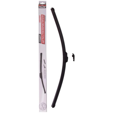 Skyway wiper brush, 28 "/ 700 mm, frameless, 1 adapter