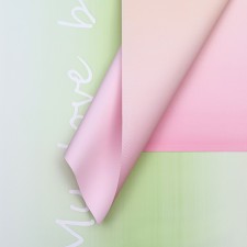 Matte flowing film, 