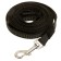 The leash of the zooniki is nylon with a double latex thread, 3 m x1.5 cm, black