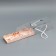 Box for roll, "roses", 22.5 x 7.8 x 7.8 cm. Confectionery packaging