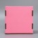 Box a gift team with a window, packaging, “pink” 16x8x16 cm