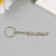 Metal keychain "Motivation" 0.9x5 cm