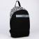 Backpack school textile Awesome, 46x30x10 cm, vertical pocket, black color