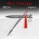 Souvenir weapon suspended mini "Genshin Sword", keychain, 20 cm, silver