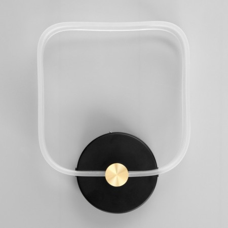 Sconces "quorum" LED 8W 3000-6000K Black 25x20x6cm-5