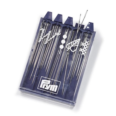 Embroidery and beading needles, steel, in assortment, 25 pcs-1