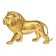 Decorative "Leo", 315 × 91 × 175 mm, gold color