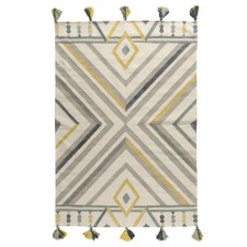 Carpet with contrast pattern of Ethnic, size 120x180 cm