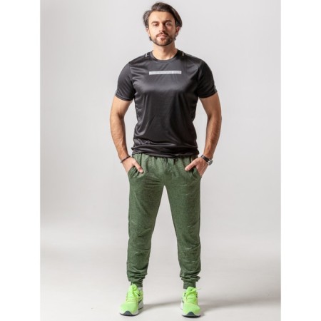 Sports T -shirt male ise, size 48, black color-11