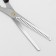 Filive scissors with emphasis, blade - 7 cm, black color