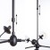 Bolla chandelier, 12x60W E14, black