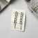 Invisible hair "Jannet" (set 2 pcs) heart, 6.5 cm, silver