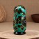 Matryoshka "Chamomile", Green, 5-doll, 19 cm