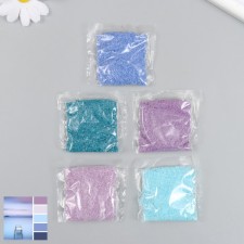 A set of colored sand No. 7, 5 colors, 20 g each