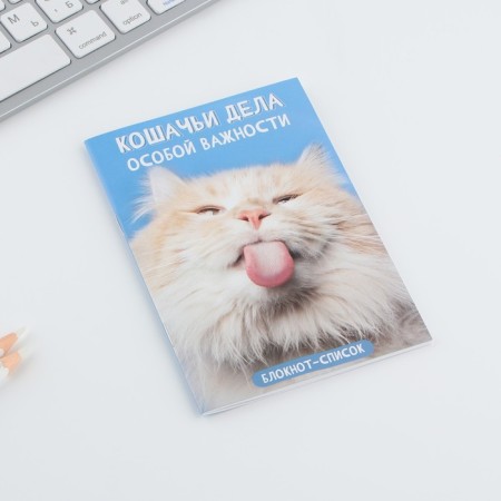 Блокнот А6, 16 л "Кошачьи дела"-3