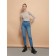 Women's jeans with a high landing CONTE Elegant Relaxed Mom, size M, color MID Blue