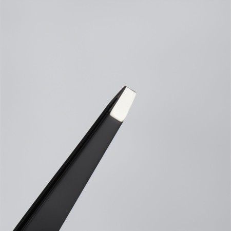 Direct, wide tweezers, 9.5 cm, black color-1