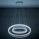 Suspended Citilux “duet” CL719640, 60x60x17 cm, 1x108W, LED, white color