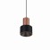 Suspended Mantra Gruissan, LED, 400LM, 3000K, 130 mm, black color