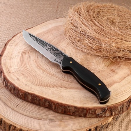 Hunting knife "Sarych" steel - 50x14, handle - wood, 25 cm-6