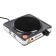Electric tile Sakura PE-01N, 1000 W, 1 burner, silver
